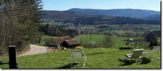 Vue du chalet